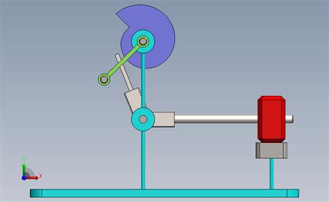 3月5日：凸轮锤 Solidworks 2019 模型图纸下载 懒石网