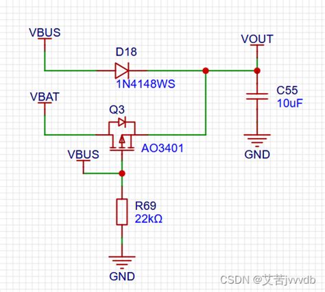 双电源切换电路的几种方案 Csdn博客