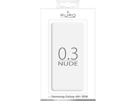 Capa Samsung Galaxy A6 2018 PURO 0 3 Nude Transparente Worten Pt