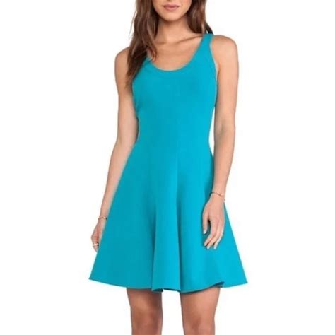 Halston Heritage Dresses Halston Heritage Fit And Flare Dress Poshmark