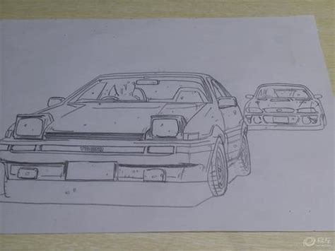 ae86简笔画 天马图吧