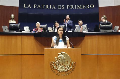 Senadora Indira Rosales San Rom N Para Presentar Voto Particular Al