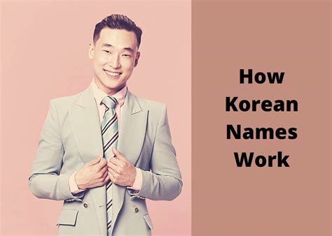 How Korean Names Work Order Of First Names Kim Surname And More