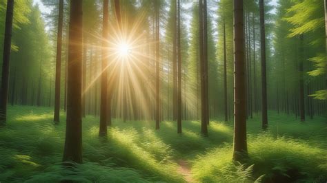 Forest Sunlight Background, Wallpapers, Backdrop, Sunshine Background Image And Wallpaper for ...