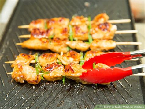 How To Make Yakitori Chicken With Pictures WikiHow Life