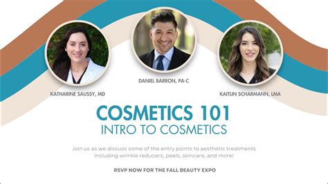 Cosmetics 101 Intro To Cosmetics W Sanova Dermatology Youtube