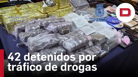 42 detenidos en Madrid e Ibiza de una red que introducía drogas en