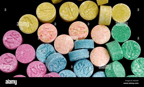 Ecstasy (Molly) pills Stock Photo - Alamy