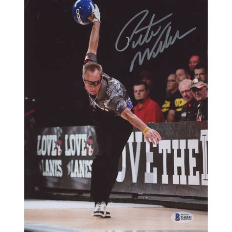 Pete Weber Signed 8x10 Photo (Beckett COA) | Pristine Auction