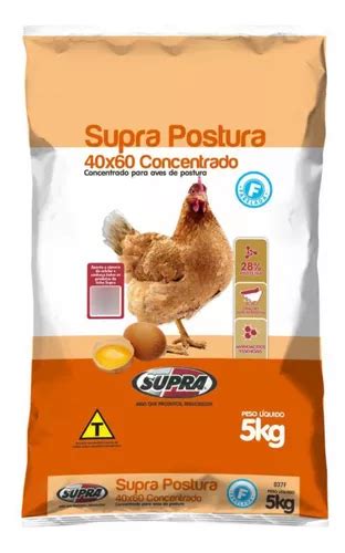 Ração Supra Para Ovos De Galinhas Aves De Postura 5kg MercadoLivre