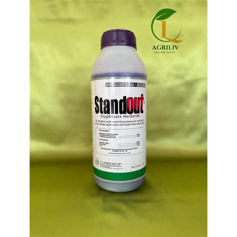 Standout Glyphosate Herbicide 1 Liter Cb Andrew Shopee Philippines