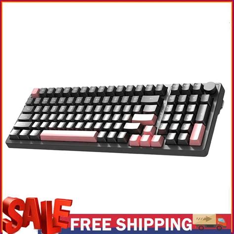 Keys Hot Swappable Keyboard Pbt Keycaps Ajazz Ak For Laptop Brown Switch Eur