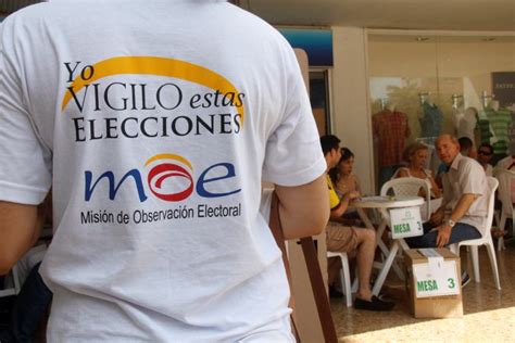 Informe De Observaci N Electoral Moe Elecciones Presidenciales