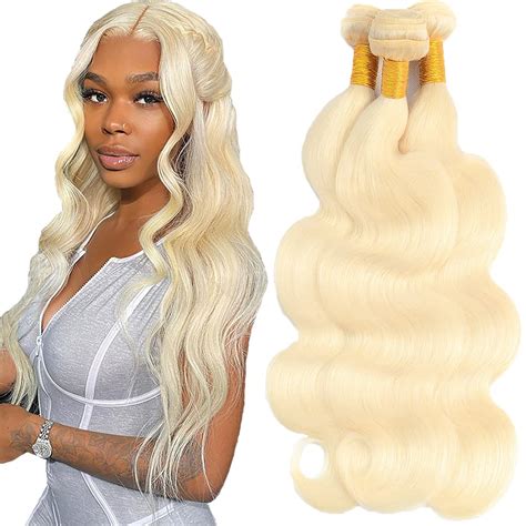 Amazon Honey Blonde Bundles Body Wave Human Hair Bundles