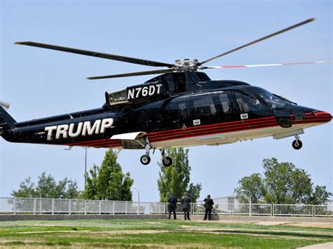 Trump not allowed to use personal helicopter