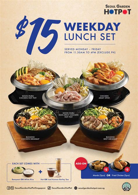 Promotions Seoul Garden Hotpot