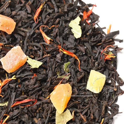 Чай черный с персиком в интернет-магазине BestTea.ru