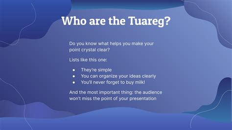 African Culture - Tuareg Tribe | Google Slides & PowerPoint