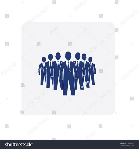 Business Group Icon Stock Vector Royalty Free 218735341 Shutterstock