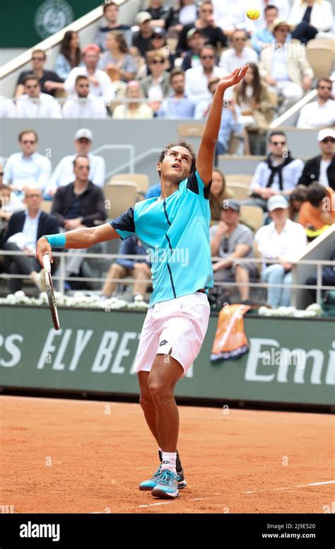 Juan Pablo Varillas Of Peru During Day Of The French Open A