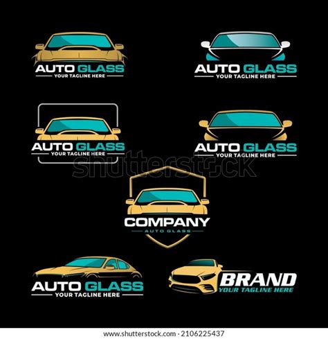 Autoglass Logo Seven Design Options Stock Vector (Royalty Free) 2106225437 | Shutterstock