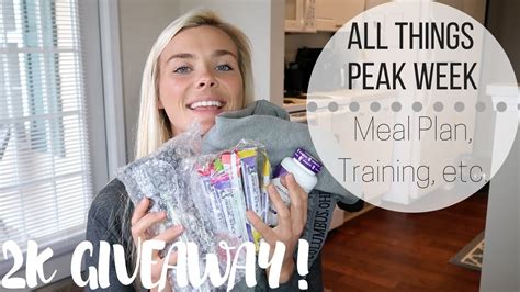 Peak Week Has Arrived Bikini Prep Youtube