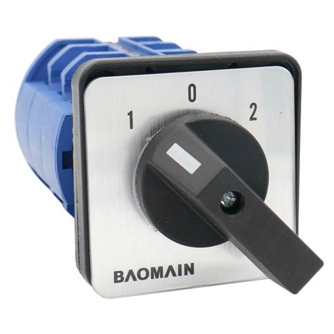 Baomain Universal Rotary Changeover Switch SZW26 63 660V 63A 3 Position