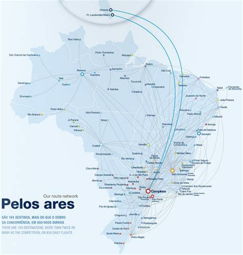 Mapa De Rotas Azul Avia Ocomercial Net