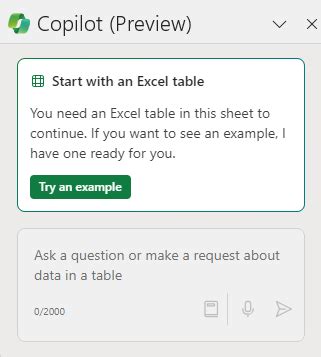 Excel Copilot tutorial with examples