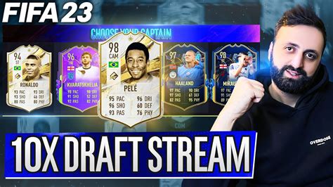 Fifa 23 Fut Draft Ps5🔴 ვთამაშობ 10 Fut Draft🔥520 სუპერკვირა დღე 4