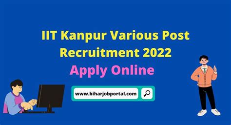 Iit Kanpur Various Post Recruitment 2022 Apply Online