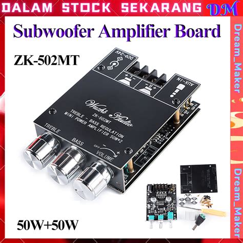 Jual Zk Mt Daya Tinggi Digital Power Amplifier Papan High Power