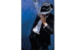 Man In Black Suit Fabian Perez