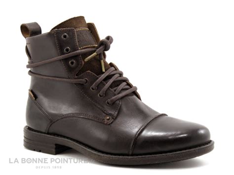 Achat Chaussures Levi S Homme Boots Vente Levis Emerson Lace Up Brown