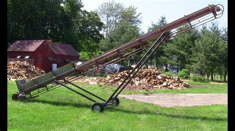 Best Homemade Fire Wood Conveyor Converted Hay Elevator Start To