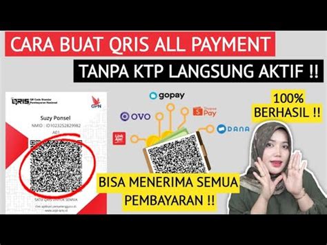 Terbaru Cara Buat Qris All Payment Menit Jadi Tarik Saldo