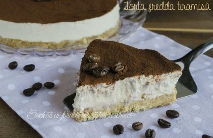 TORTA FREDDA TIRAMISÙ con caffè e mascarpone SENZA cottura