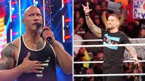 The Rock Is Back CM Punk Is Back Former Champion Teases WWE Return