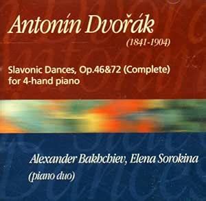 Amazon Co Jp Dvorak Slavonic Dances Op 46 72 For 4 Hand Piano