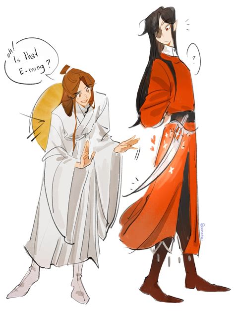 Xie Lian Meeting His Soon To Be New Puppy Ennonzi On Tumblr