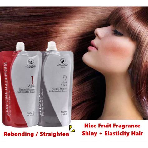 Hair Rebonding Cream Ubat Krim Lurus Rambut Rebonding 500ml