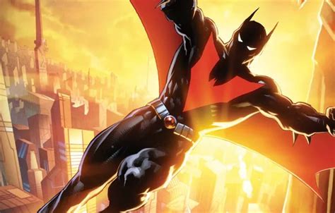 Wallpaper Suit Batman Beyond Gotham City For Mobile And Desktop