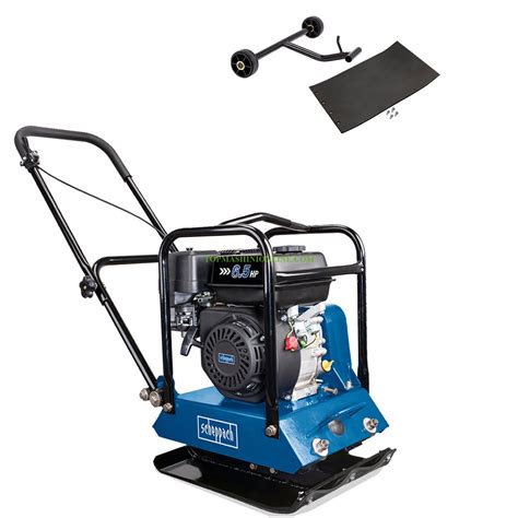 Моторна трамбовка виброплоча Scheppach HP1200S 196 см³, 4.8 kW, 6.43 HP ...