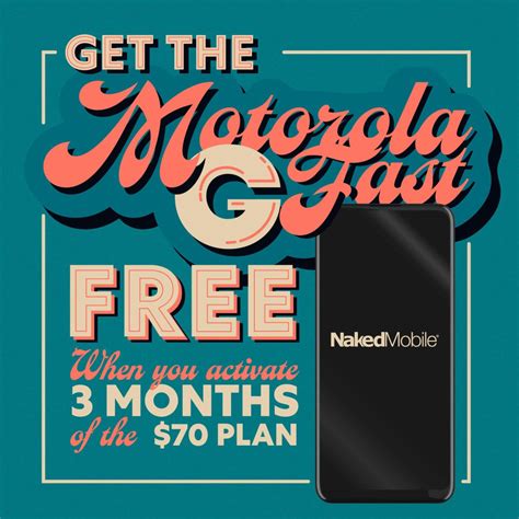 Free Motorola G Fast Naked Mobile