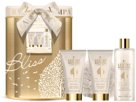 Grace Cole Luxury Bathing Sweet Vanilla Almond Glaze Gift Set Met