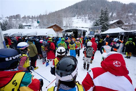 En images Super Slalom à La Plagne une édition réussie malgré le