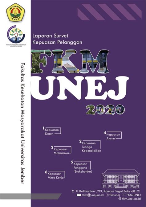 Laporan Survei Kepuasan Pelanggan FKM Unej Tahun 2020 Rilis Berita