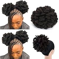 Amazon Yinmei Baibian 2Pcs Dreadlocks Bun Drawstring Ponytail