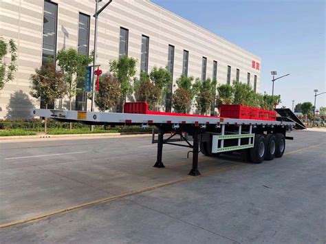 Buy Flatbed Truck Trailer Load Capacity Trailer Flatbed Ft Tri Axle