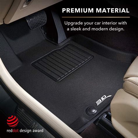 Buy 3d Maxpider All Weather Floor Mats For Chevrolet Colorado Crew Cab 2015 2022 Custom Fit Car